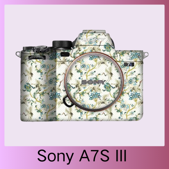 Corpo da Sony  A7S III  - Pele câmera, adesivo câmera - com alta resistência a arranhões, à prova d'água e com design elegante.